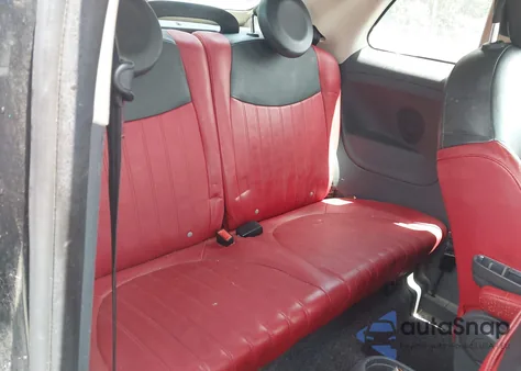 2012 Fiat 500C Lounge из США, поврежденный, VIN 3C3CFFER5CT340312